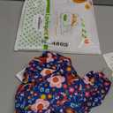 LovinPet Pit Bull Pajamas Large Dogs PJS - Tiger Garden Blue and Pink Print/Lightweight Stretchy Knit Big Dog Pullover Jammies, Large Breed Dog Pajamas, Pet PJ's/XL