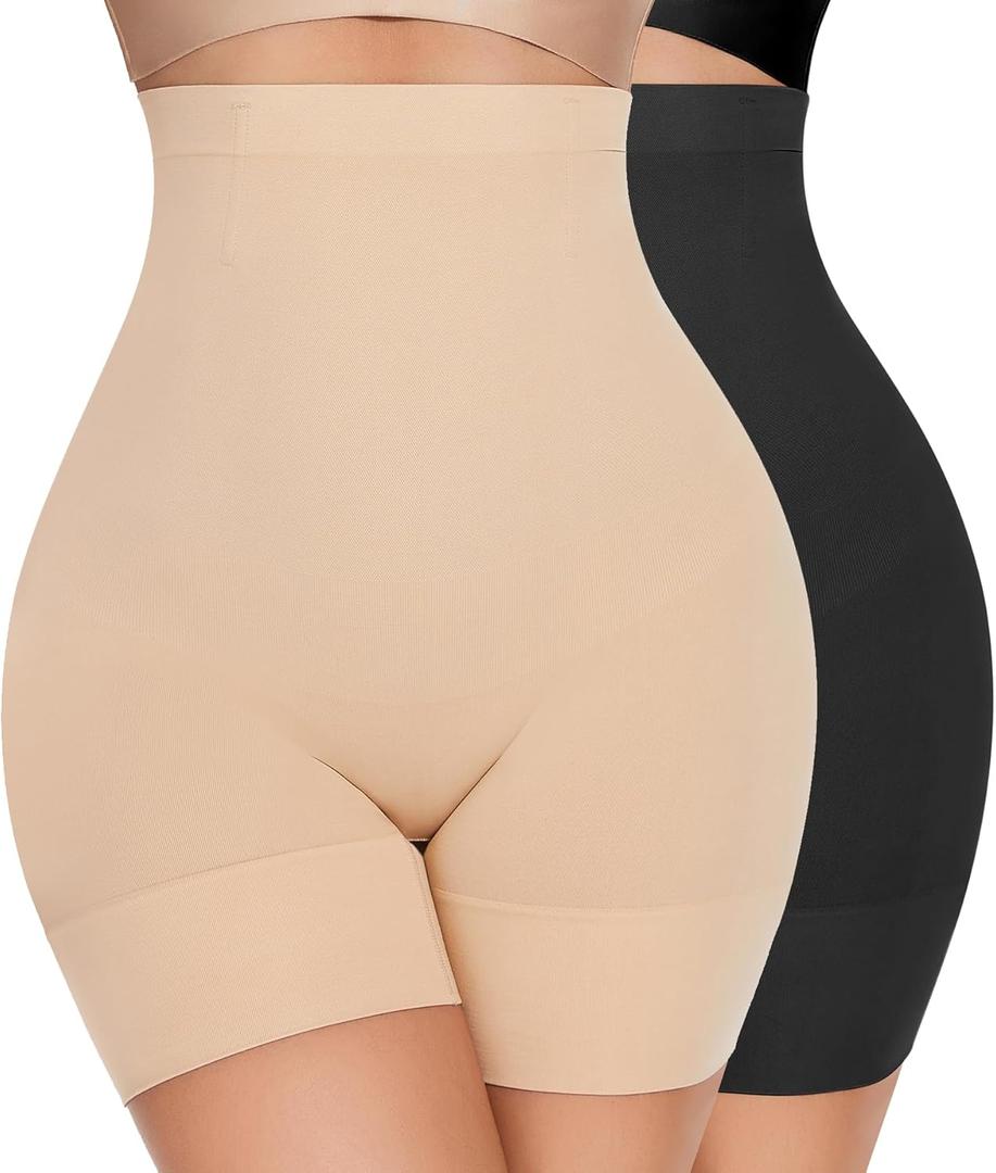 YADIFEN Tummy Control Shapewear Shorts Women Thigh Slimmer High Waisted Shapewear Women Girdles Shorts Shapewear Under Dress,3XL
