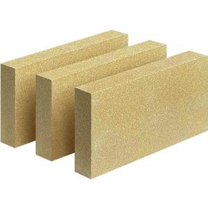 Fire Bricks, FireBrick, High Temperature Insulated Firebricks for Wood Stoves, Fireplaces, Size 9" X 4-1/2" X 1-1/4", Pack of 3, Wood Stove Bricks, Fireplace Brick