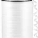 500 Yards White Curling Ribbon, 1/5 Inch Balloon String Ribbon for Birthday Party Decoration, Gift Wrapping, Art Crafts, Florist Flower