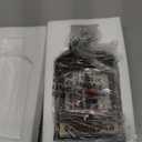 Christmas Snow Globe Lantern Water Glittering Nutcracker Ballet Stage with Music & Timer, USB Lined/Battery Operated Lighted Lantern for Christmas Festival Decoration Gifts