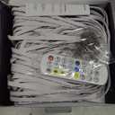 Permanent Outdoor RGB Lights with IP67 Waterproof, Smart Outdoor String Lights Remote Control, Eaves Lights with App, Daily and Accent Lighting for Halloween,Christmas Decor (100ft)