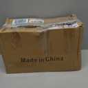 Y- Stop Hammock Chair Hanging Rope Swing Chair, Max 500 Lbs, 2 Seat Cushions Included, Removable Steel Spreader Bar with Anti-Slip Rings for Indoor or Outdoor(Beige)