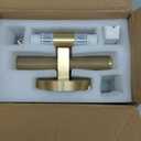 Hard-wired Knurled Picture Light, 19in Brass Picture Light for Wall, Dimmable Gold Art Lights, Rotatable 360° Sconce for Pictures Frame, Painting Wall Lights, Bathroom Wall Sconce, E12 Bulbs Included