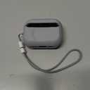ESR for AirPods Pro 3 Case, Compatible with AirPods Pro Case 3rd Generation (2025), Compatible with MagSafe, Full Drop Protection Cover with Lanyard, Gray