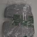 Everlasting Comfort Doctor Recommended Memory Foam Seat Cushion for Office Chairs & Car Seat - Ergonomic Office Desk Accessories for Tailbone Pain Relief, Sciatica & Back Support (Gray)