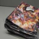 Trading Card Albums with Zipper - 4 Pocket Double Sided Collection Binder for 400 Cards, Durable Scratch-Resistant PU Cover, 3 Ring Trading Card Sleeves, Portable Organizer for MTG & Game Card (Gold) Pack of 3