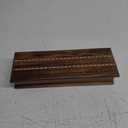 GSE Games & Sports Expert 2-Track Wooden Cribbage Board Game Box with Playing Cards, Metal Pegs and Storage Drawer, Classic Cribbage Board with Large Storage