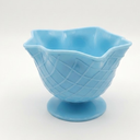 Ceramic Ice Cream Bowl, Plastic, Pack of 10 Blue