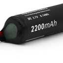 Replacement Battery Compatible with Log'itech UE ROLL, UE Roll 1, UE ROLL 2, UE Roll Ears Boom, WS600, WS600BL, WS600VI,fits Part No 533-000122, T11715170SWU, 3.7V 2200mAh / 8.14Wh