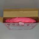 Pop Up Princess Tent with Colorful Star Lights for 1 2 3 Year Old Birthday Gift, 12-18 Months Baby Girl Toys, Foldable Ball Pit with Carrying Bag, Indoor&Outdoor Play Tent for Kids (Pink)