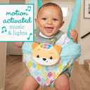 Infantino 2-in-1 Music & Lights Fox Doorway Jumper, Engaging Activity Jumper with Adjustable Strap & Motion-Activated Sounds for Babies 4 Months+