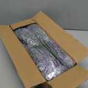TURNMEON 20 Bundles Artificial Lavender Flowers for Outdoors Summer Decor,UV Resistant No Fade Fake Plants Plastic Faux Plants for Home Window Box Planter Porch Garden Home Cemetery Decor(Gray Purple)