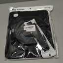 ROISKIN for iPad Pro 13 inch Case (M5 2025 / M4 2024) -with HD Screen Protector, 360 Rotating Kickstand/Handle, Shoulder Strap, Pen Holder, Heavy Duty Military Grade - Kids Friendly