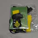 EXPAWLORER Anti Slip Dog Socks to Prevent Licking Paws,Winter Dog Boots & Paw Protectors,Dog Booties for Hardwood Floors with Grippers,Dog Shoes for Hot/Cold Pavement Small Medium Large Senior Dog (Bee)