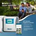 Hunter Hydrawise HPC400 Smart WiFi Irrigation Controller for Lawns and Gardens, 4 Zone, Expandable to 32 Zones, Weather Based, App Controlled Sprinkler System