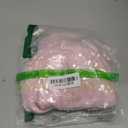 MakeMeChic Women's Sparkly Sequin Mini Skirt Y2k Low Rise Glitter Rave Micro Skirt with Shorts Underneath Pink, Small