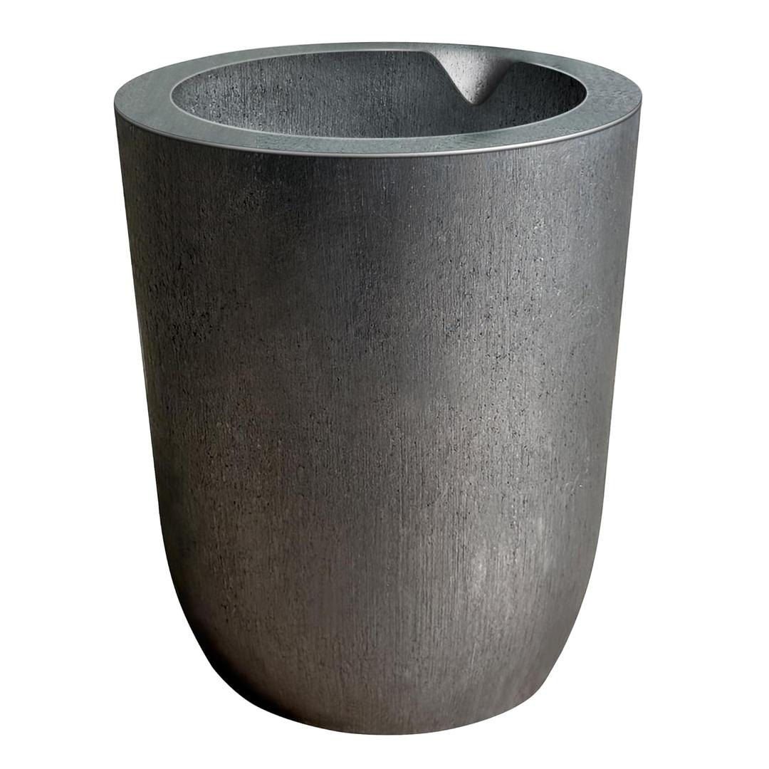 Nelyrho #3-3kg Premium Graphite Crucible, Silicon Carbide Clay Crucible Cup for Melting Casting Refining Aluminum, Gold, Silver, Copper, Brass, Withstand High Temperature 1800/3272