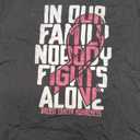 Breast Cancer Support Pink Breast Cancer Awareness T-Shirt (Medium, Black)