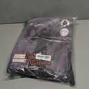 Lomesion Grim Reaper Halloween Costume with Glowing Red Eyes for Kids, Scythe Included (Large)