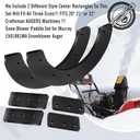 302565MA 327072MA Snow Thrower Paddle & Hardware - by Huthbrother, Compatible with Craftsman Murray 57121MA 1687312SM, for Craftsman Machines 20" 21" or 22" Snowblower