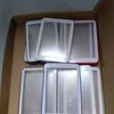 PATIKIL 15 Pcs PSA Slab Protector, 35pt Slab Guard Bumper Case Sleeves Holder for Graded-Cards Game Trading Standard Cards Baseball Sports, 5 Colors