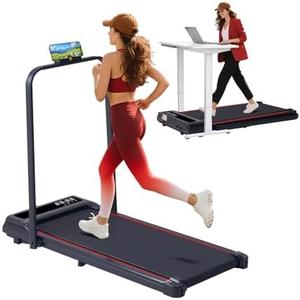 Amazon.com : Treadmill with Handles for Home Small, 3.0HP Electric Compact Walking Pad Treadmills with Handle Bar, 0.6-6.2MPH Portable Under Desk Treadmill Home for Small Space, 320LBS : Sports & Outdoors