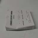 Convex Mirror Outdoor for Garage and Traffic Driveway Park Assistant, 12 in Security Mirror with Adjustable Fixing Bracket Indoor and Outdoor (Black)