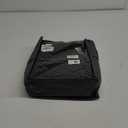 Black Panther PU Car Seat Cover, Front Seat Protector Compatible with 90% Vehicles,Embroidery,Anti-Slip & Full Wrapping Bottom (W 21.26 20.87 Inch)(1Piece,Black)