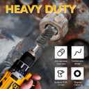 Stainless Steel Bore Brush, Metal Bristles Twisted, 8pcs Wire Brush for Drill 8 Size Set Multiple Diameter Options 1/4 Inch Hex Shank