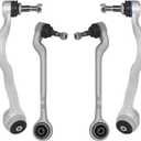 4pcs Front Lower Control Arm Suspension Kit Compatible With 2014-2016 BMW 228i, 2017-2021 230i, 2013-2018 320i, 2014-2018 328d, 328i, 330e 330i 335i 340i 428i 430i 435i 440i(Not For Xdrive)