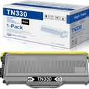 TN330 Toner Cartridge Replacement for Brother TN360 TN-360 TN-330 TN 330 to use with MFC-7340 HL-2140 DCP-7030 MFC-7840W MFC-7345DN HL-2170W (Black, 1-Pack)
