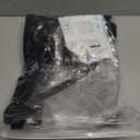 Amylove Zipper 60 x 102 Inch Dust Barrier Door Kit Construction Door Barrier 5 x 8.5 ft Reusable Plastic Curtain Cover Containment Standard Doorway Temporary Wall Screen Sheeting for Bathroom Hallway (Black)