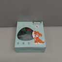 Malier 2 Pack Christmas Dog Collar with Flower, Classic Buffalo Plaid Dog Christmas Collar with Durable Buckle Pet Collars for Small Medium Large Dogs Cats Pets (Plaid Green & Red, Large)