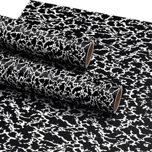 PerKoop 2 Roll Composition Notebook Bulletin Board Paper 3.9" x 12ft Non Woven Bulletin Background Wallpaper Fade Resistant Board Roll Decoration for Arts Crafts Office School Classroom, about 3.9 x 12.0 feet