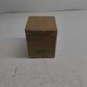 ECOLipak 125 Pack Compostable Square Paper Plates 6 inch Disposable, Eco-friendly Heavy Duty Biodegradable Sugarcane Plates, Nature