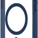 Incipio AeroGrip Series Protective Case with MagSafe for iPhone 14 – Slim Design, 16-Foot Drop Protection, Ergonomic Grip, Scratch-Resistant, Durable and Stylish iPhone Cover – Navy/Clear
