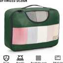 2 x Veken 8 Set Packing Cubes for Travel Essentials, Suitcase Organizer Bags in 4 Sizes, Carry-On Luggage Accessories with Large Laundry & Hanging Toiletry Bag, Must-Have for Airplane, Road Trip & Camping (09-Olive Green)
