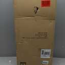 Outdoor Lamp Post with Outlet, Modern Post Light Fixture for Yard, Aluminum Lamp Pole Outdoor Lighting with Glass, Waterproof Outside Street Light for Pathway Garden Patio (40''H, 1 pc)