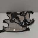 rabbitgoo Dog Harness Medium Sized No Pull, Tactical Service Pet Vest with Molle and Control Handle, Adjustable and Reflective Military Harness for Easy Walking and Training, Black, M