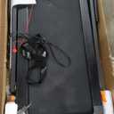 2 in 1 Folding Treadmills for Home Small Office, 2.5HP Walking Pad Treadmill with Handle Bar, 300lbs Capacity, Copmact Protable Treadmill with Smart APPs, 12 HIIT Modes and Touch Screen