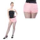 Y2K Lace Ruffle Shorts - Halloween Costume, Boy shorts, Lolita Blommers , XX-Large