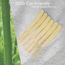 TreeMVI-200pcs Fancy Cocktail Picks: 4.7IN Forks Long Toothpicks Bamboo Skewers Sticks for Appetizers, Fruit, Dessert
