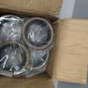 Trailer Bearings Kit L68149/ L44649 Bearing Kit Compatible with 3500lbs 1-1/16'' to 1-3/8'' Trailer Axles, Spindle #84 with 171255TB Grease Seals, Trailer Dust Caps -4 Sets