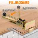 CNQLIS 2 PCS Flooring Jacks for Hardwood Floors, Professional Hardwood Floor Jack and Positioning Tool, Hardwood Floor Installation Jack for Straightening and Installing Wood and Laminate Flooring
