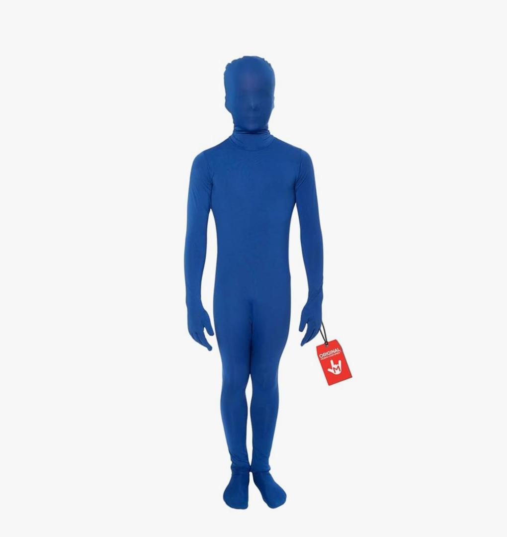 Morphsuits Kids Bodysuit Full Body Suit Halloween Costume, Skin Suit For Boys, M
