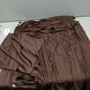 72styles Infinity Dress with Bandeau, Convertible Bridesmaid Dress, Long, Plus Size, Multi-Way Dress, Twist Wrap Dress (One Size, Dark Brown)