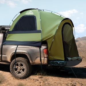 Truck Bed Tent, Waterproof PU3000mm Pickup Truck Tent for Camping Bed, 2-3 Person Sleeping Truck Tent, Portable for Car Camping (6.4-6.7 Ft)