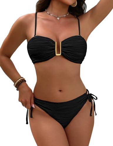 Blooming Jelly Women Bikini Sets Sexy Two Piece Bathing Suit U-Wire Swimsuits XL