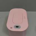 Baby Wipe Warmer and Baby Wet Wipes Dispenser, 5 Modes of Temperature Heating Control Portable Diaper Wipes Warmer for Newborn Baby, Baby Shower Gifts Pink